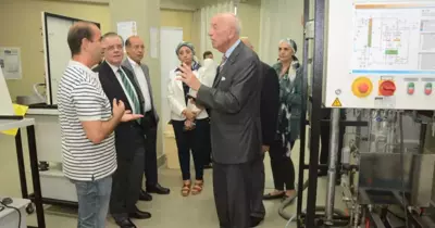 مستشار رئيس الجمهورية يزور الجامعة الألمانية ويوكد: الجامعة تقدم نظام تعليم متميز