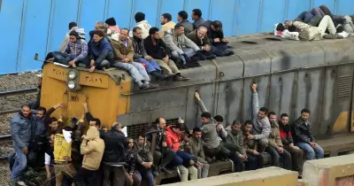 مصرع وإصابة 7 في تصادم قطار بمطروح