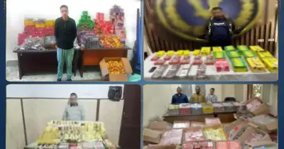 قبل العيد.. الشرطة تحاصر تجارة الألعاب النارية