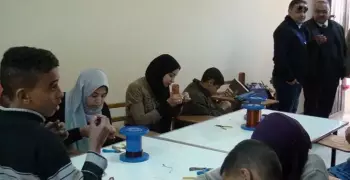 افتتاح مركز التدريب على الحرف والصناعات الصغيرة في جامعة المنيا