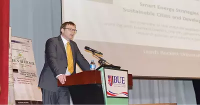 استمرار فعاليات مؤتمر التراث الأخضر بالجامعة البريطانية
