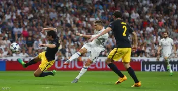 شاهد| رونالدو يذل أتليتكو مدريد بثلاثية في «البرنابيو»