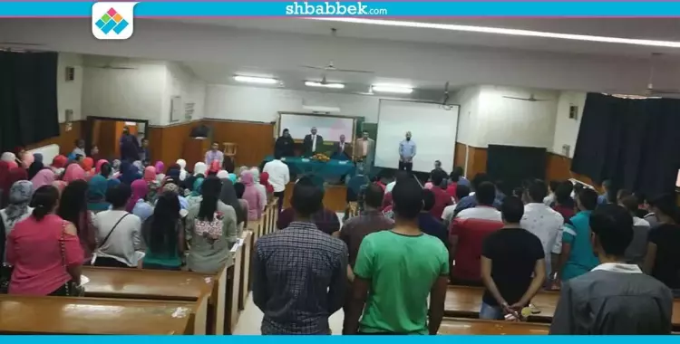  صور| «كيان» و «فكرة» يستقبلون الطلاب الجدد بكلية العلوم جامعة أسيوط 