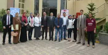 «EPSF» بجامعة دمنهور يطلق حملة توعية بأمراض القلب