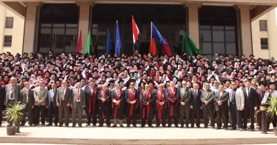 تكريم ضحية كنيسة ماري جرجس في حفل تخرج علوم طنطا