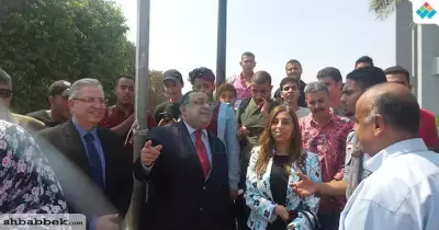 رئيس جامعة حلوان يوجه الطلاب بالالتزام مع «الدكاترة»
