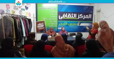 لمحو الأمية وتعليم الكبار.. جامعة المنوفية تنظم قافلة لمدينة سرس الليان