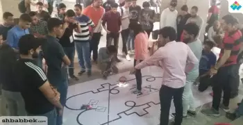 45 فريقا يشاركون في مسابقة الروبوت بكلية هندسة شبرا جامعة بنها