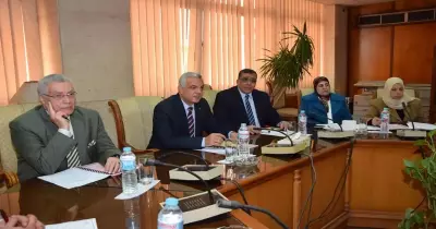 جامعة المنوفية تبحث عودة الطلاب المفصولين