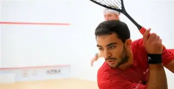 يحيى النوساني هزم منافسه الإسرائيلي في 26 دقيقة ليتأهل لربع نهائي كندا للإسكواش