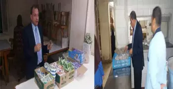 رئيس جامعة بني سويف يتفقد مدينة الطالبات وقت الإفطار