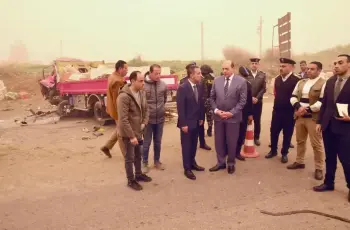 صرف 600 ألف جنيه لأسرة كل ضحية في حادث المنوفية