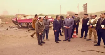 صرف 600 ألف جنيه لأسرة كل ضحية في حادث المنوفية