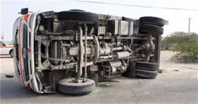 مصر وإصابة 17 شخصا في انقلاب أتوبيس على طريق المحلة طنطا