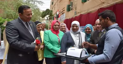 رئيس جامعة المنوفية يشارك في حفل ختام الأنشطة الطلابية بمعهد التمريض