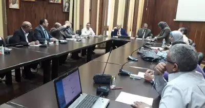 جامعة طنطا تناقش خطة ميكنة الامتحانات