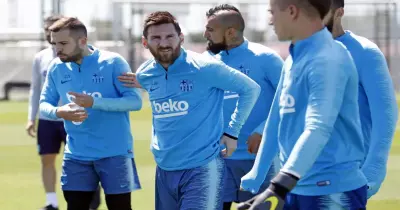 برشلونة قبل مباراة ليفربول: «لا وقت للراحة».. (صور)