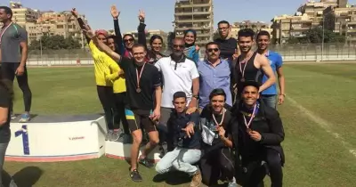 فريق ألعاب القوى بجامعة المنوفية يحصد 5 ميداليات في بطولة الشهيد الرفاعي