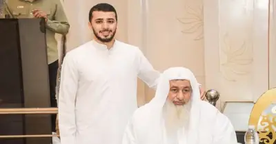 الشيخ مصطفى العدوي يحتفل بعقد قران ابنته سلمى