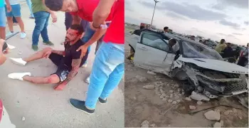 عمرو زكي يغادر المستشفى بعد تعرضه لحادث سير