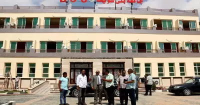 رئيس جامعة بني سويف يتفقد أعمال الصيانة بالمدن الجامعية