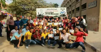صور| حملة لإعادة تدوير الأشياء القديمة بـ«تربية عين شمس»