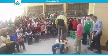 «عجائب وقبة سماوية».. عروض «EAGE» لطلاب علوم عين شمس (صور)