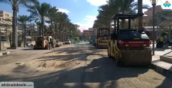 «لودرات ورمل وترميمات».. أعمال الصيانة بجامعة الإسكندرية مع انطلاق العام الدراسي الجديد