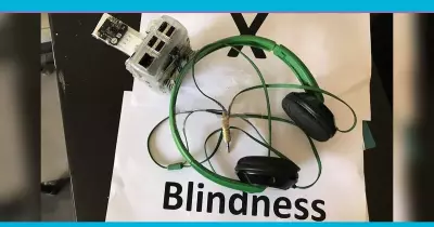 يميز العملات النقدية ويقرأ النصوص..  «X-Blindness» يرى بدلا من المكفوفين