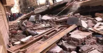 تفاصيل انهيار عقار المحلة الكبرى اليوم