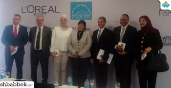 بالصور.. مدينة زويل تكرم منة الصيرفي الفائزة بزمالة «لوريال يونيسكو»