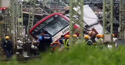 31 مصابا وقتيل في حادث تصادم قطار باليابان (فيديو)