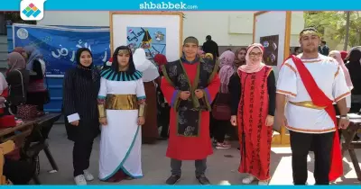 «عمار الأرض» بصيدلة المنصورة تنظم معرضا عن ثقافات شعوب العالم «صور»