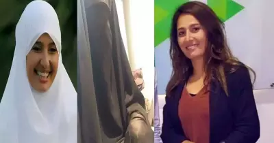 نجلة خيرت الشاطر توجه رسالة للفنانة حلا شيحة بعد خلع الحجاب