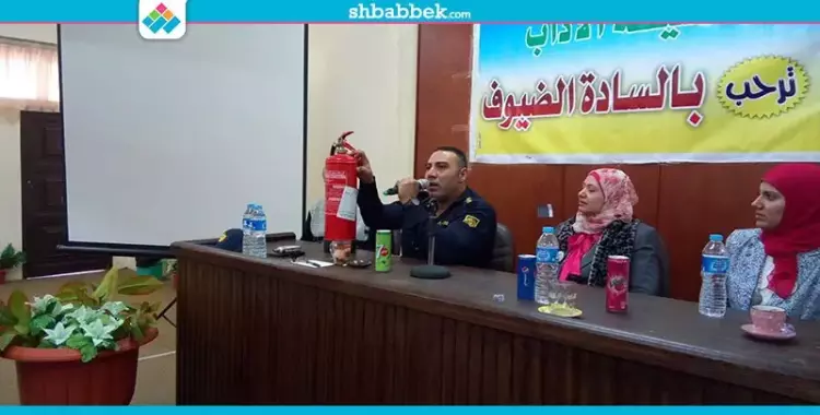  وكيل معهد الحماية المدنية: جهاز العروسين لازم يكون فيه طفايات حريق (صور) 