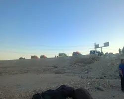 انقلاب أتوبيس على طريق قنا الصحراوي وإصابة 42 شخصا (صور)