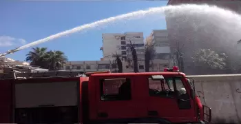 إصابة 10 طلاب بجامعة الأزهر في حريق بمدينة البعوث