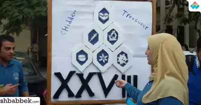 معرض بجامعة المنصورة لشرح مجالات عمل خريج كلية الصيدلة (صور)