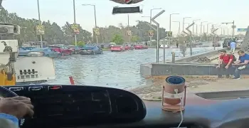 طريق الواحات يتسبب في غضب أولياء الأمور بأول أيام الدراسة