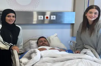 مها الصغير ترتدي الحجاب في صورة جمعتها بياسين السقا (صورة)