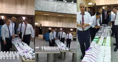 إحباط تهريب 308 عبوة من أدوية السرطان مع راكب سعودي