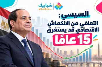 السيسي: التعافي من الانكماش الاقتصادي يحتاج 15 عاما