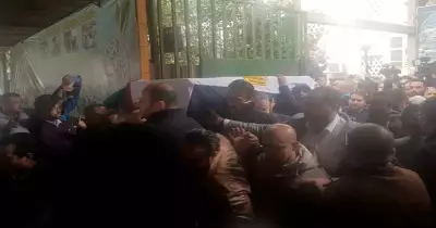 نجوم الفن يودعون الفنانة الراحلة ماجدة إلى مثواها الأخير (صور)