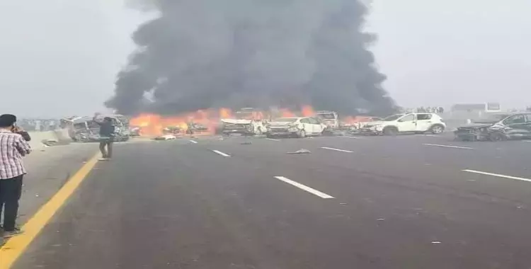  فيديو حادث طريق مصر إسكندرية الصحراوي اليوم.. مشاهد مروعة 