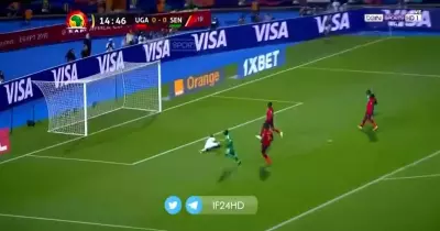 ساديو ماني يحرز هدف السنغال الأول ضد أوغندا.. دور الـ16 من أمم أفريقيا 2019