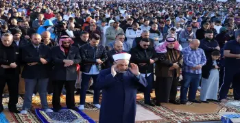 موعد صلاة عيد الفطر في الأردن 1447-2026  العقبة والزرقاء وجرش وإربد ومادبا
