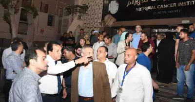انفجار معهد الأورام.. وزير التعليم العالي طالب بحصر التلفيات سريعا لاستقبال المرضى