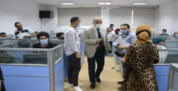 إجراءات حماية طلاب جامعة النهضة خلال امتحانات السنوات النهائية (صور)