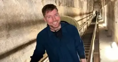 mr beast يروي تفاصيل مغامرة 100 ساعة في الأهرامات على on