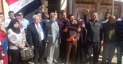 كلية هندسة طنطا تشارك في الاستفتاء على التعديلات الدستورية